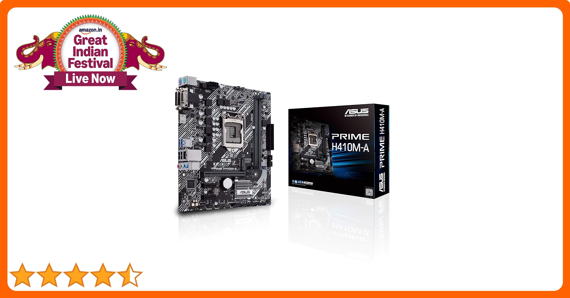 Amazon.in: Buy ASUS Prime H410M-A/CSM LGA1200 (Intel 10th